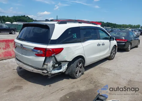 2018 Honda Odyssey Ex-L from USA, damaged, VIN 5FNRL6H79JB109918